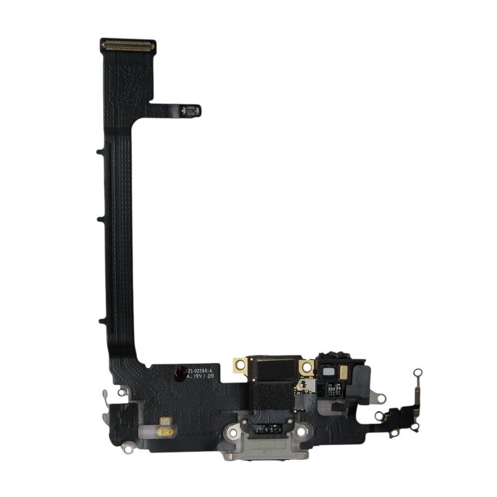 Шлейф с разъемом зарядки iPhone 11 Pro Max Белый