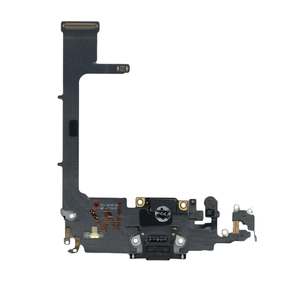 Шлейф с разъемом зарядки iPhone 11 Pro Черный