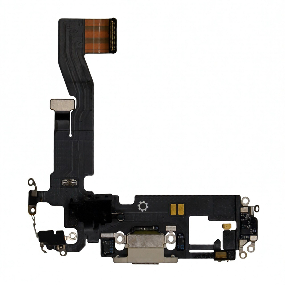 Шлейф с разъемом зарядки iPhone 12 Белый