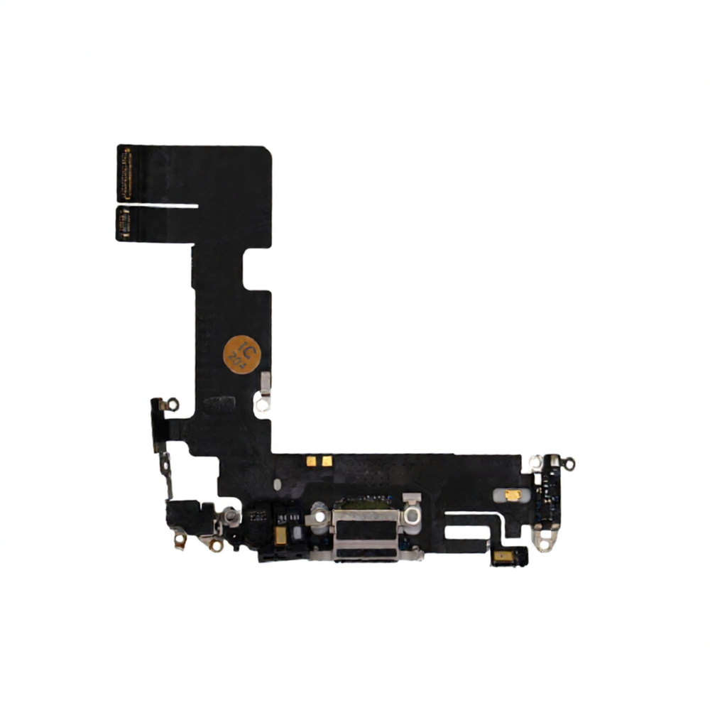 Шлейф с разъемом зарядки iPhone 13 Черный