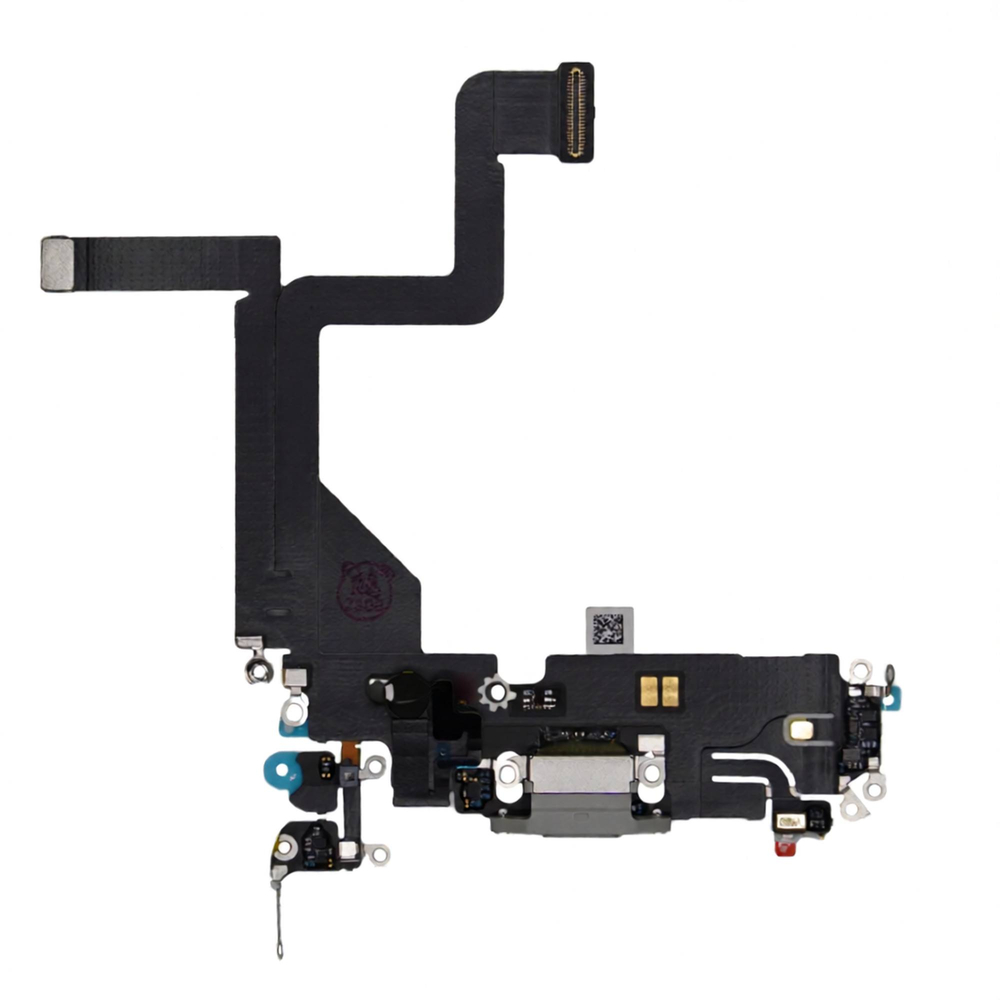 Шлейф с разъемом зарядки iPhone 14 Pro Белый