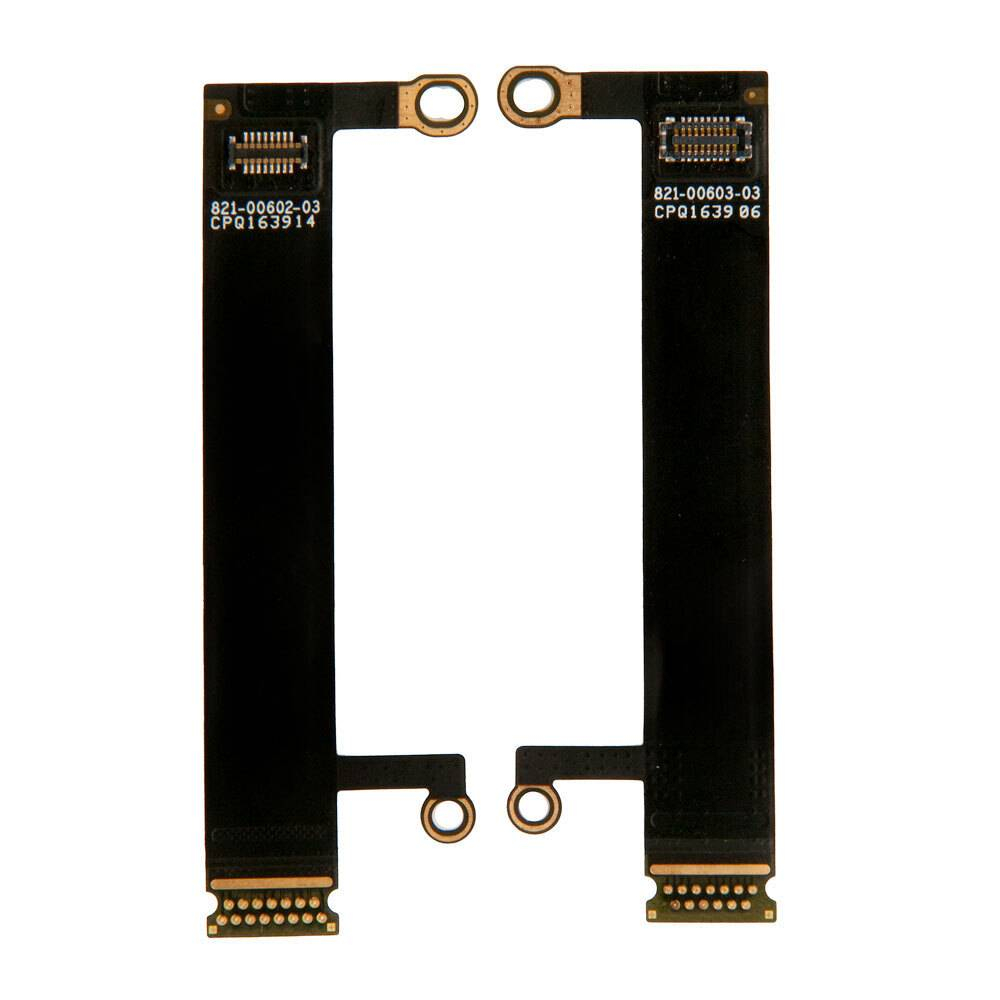 Шлейфы подсветки матрицы 2шт MacBook Pro 13 15 Retina A1706 A1707 A1708 A1989 A1990 / 821-00602 821-00603