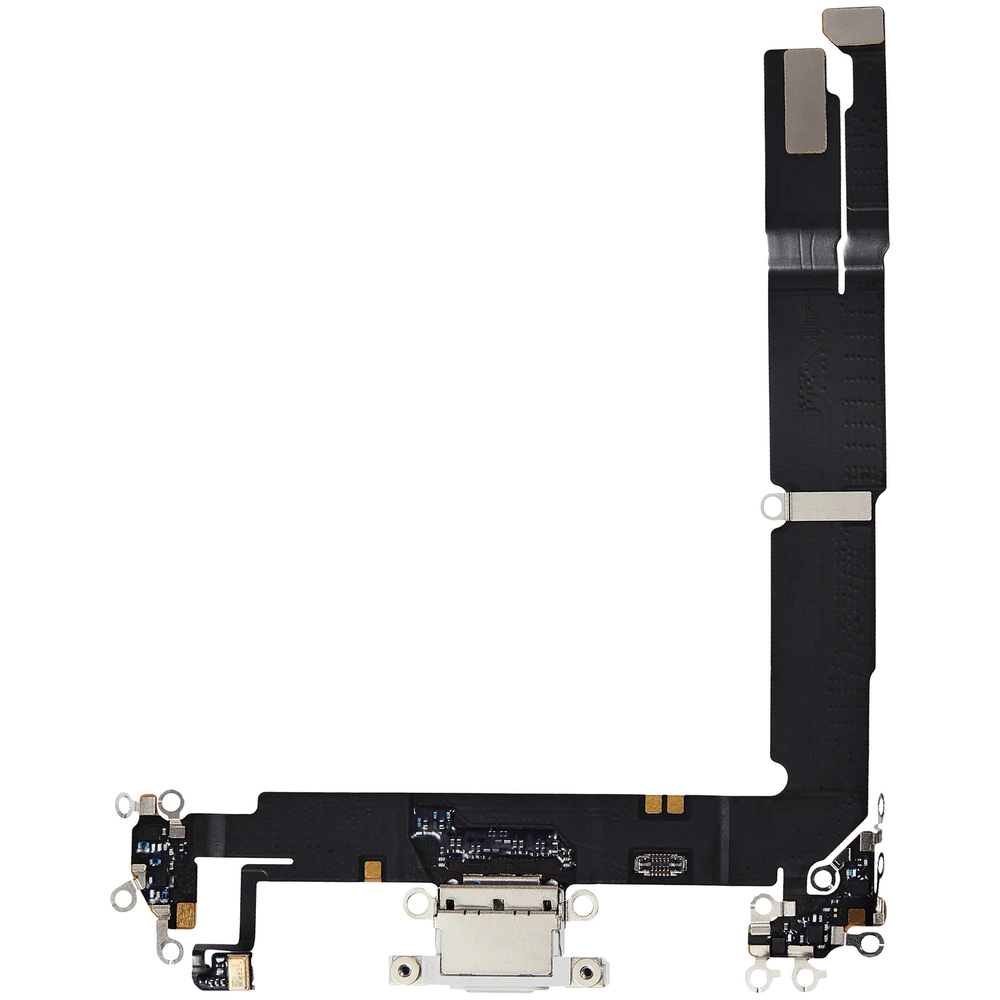 Шлейф с разъемом зарядки iPhone 16 Белый