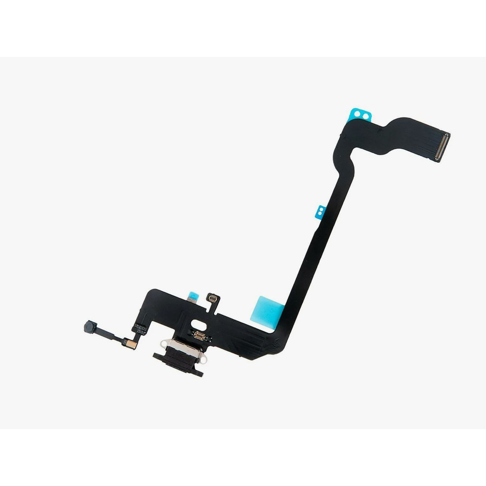 Шлейф с разъемом зарядки iPhone Xs Max Черный