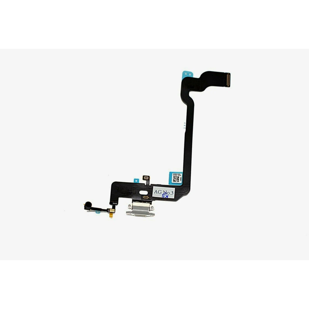 Шлейф с разъемом зарядки iPhone Xs Белый