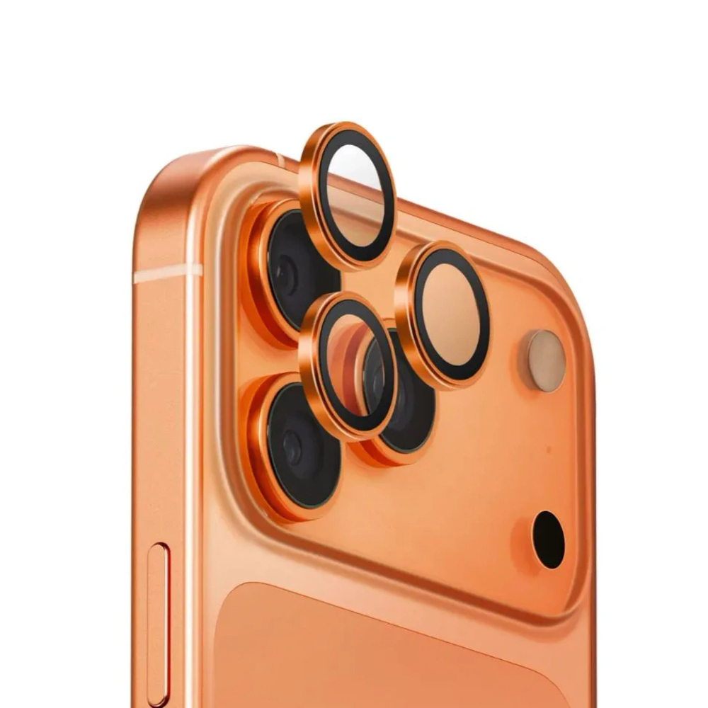 Защитное стекло линз WiWU для iPhone 17 Pro/Pro Max (3 линзы в упаковке) LG-003 Orange