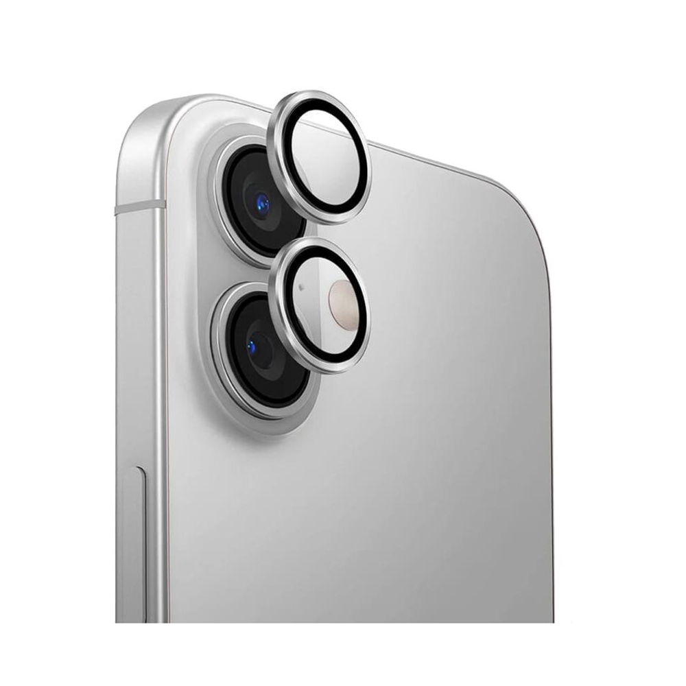 Защитное стекло линз WiWU для iPhone 17/16/16 Plus (2 линзы в упаковке) LG-003 Grey