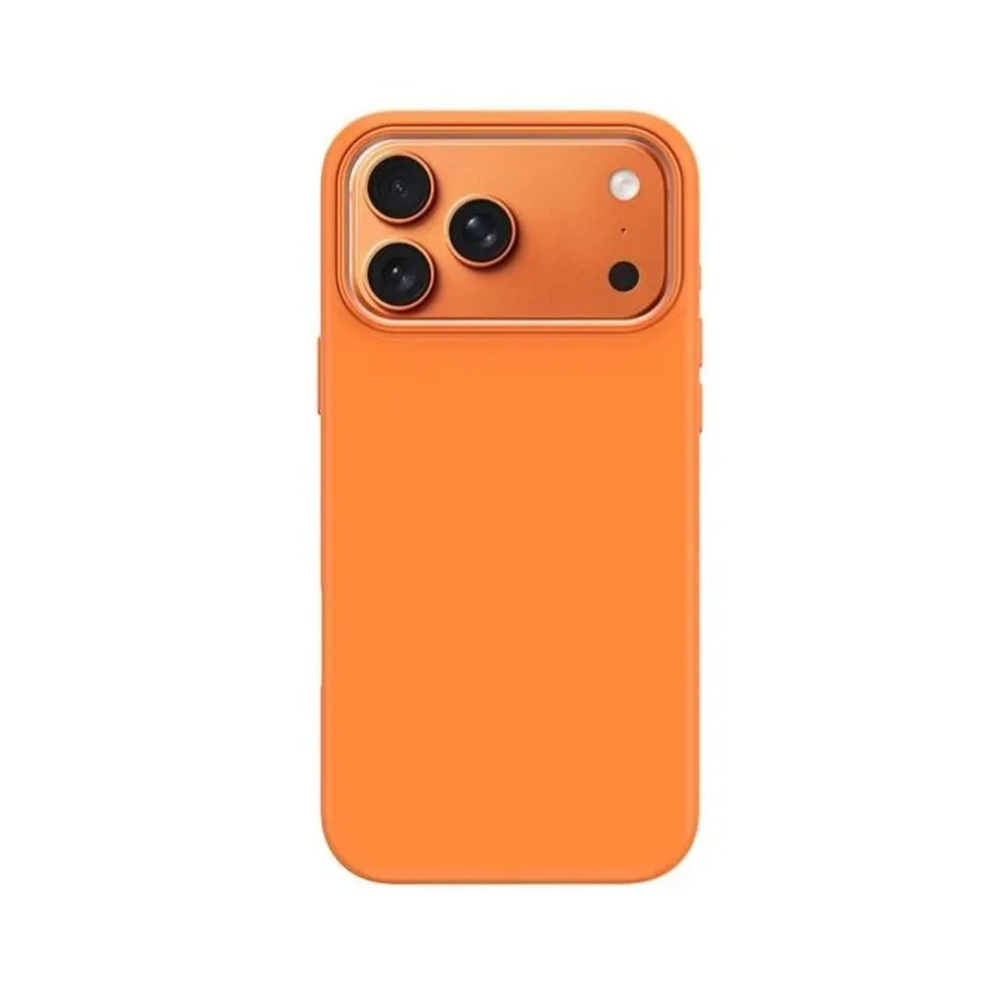 Чехол силиконовый WiWU Magsafe Skin Touch для iPhone 17 Pro Max FGG-013 (Оранжевый)